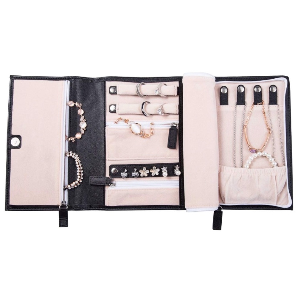 Travel jewelry organizer